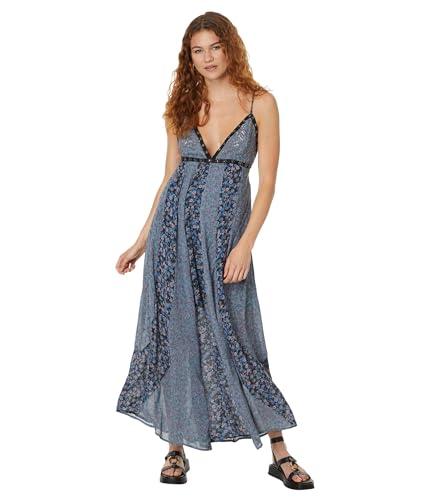 free people women's forever time dress, black combo medium