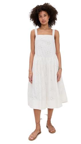 free people women's primavera eyelet midi, white