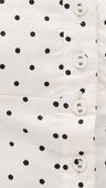 free people women's printed astrid mini, ivory combo