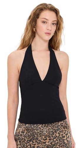 free people women's still here halter (have it all), black