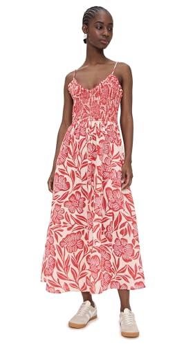 free people women's sweet nothings midi, gardenia combo