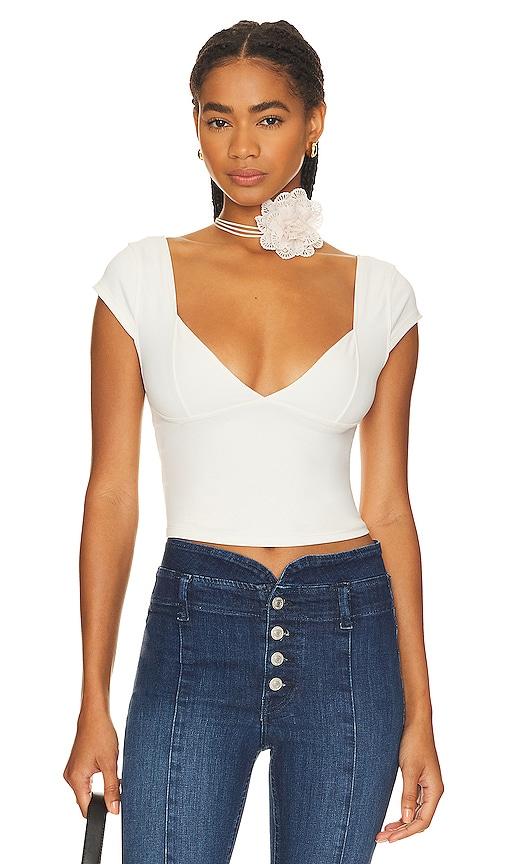 free people x intimately fp duo corset cami in white.