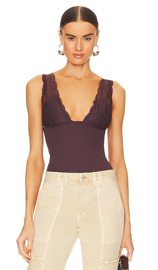 free people x intimately fp power play cami in brown.