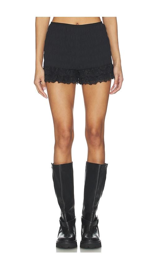 free people x revolve in bloom shortie in black.