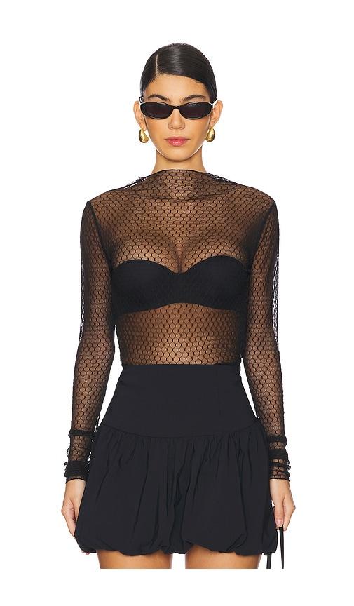 free people x revolve minding my business top in black.