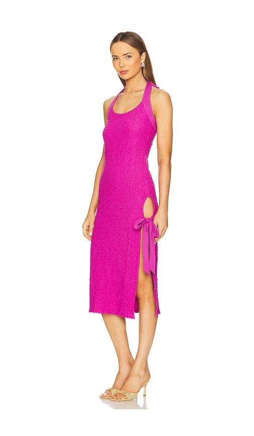 free people x revolve sea foam midi dress in pink.