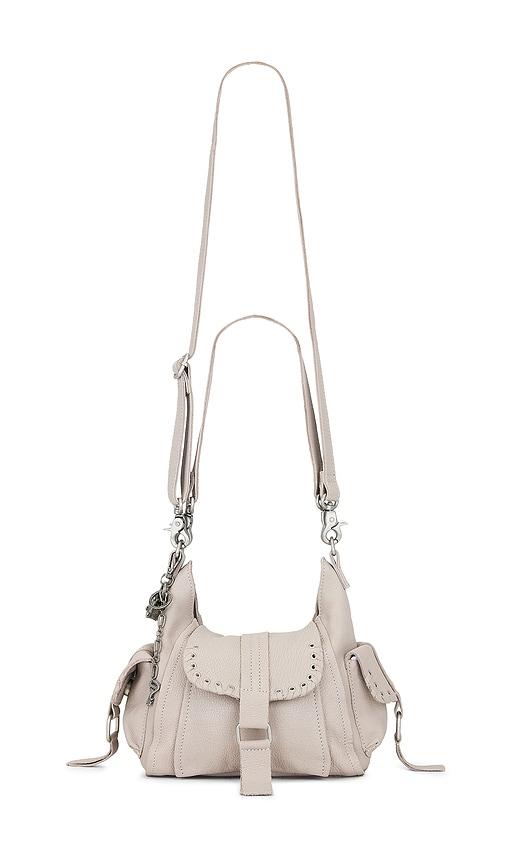 free people x we the free baby leigh bag in grey.