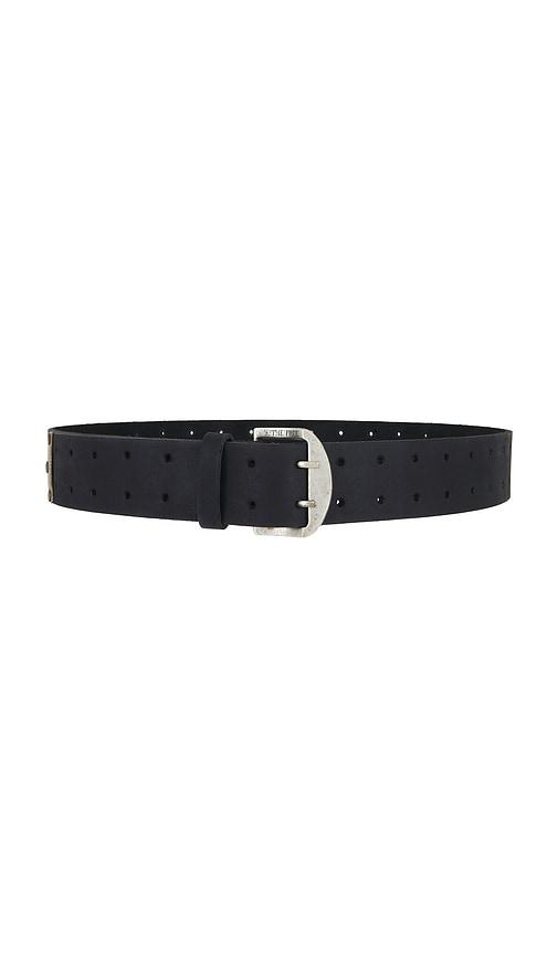 free people x we the free double cross belt in black.