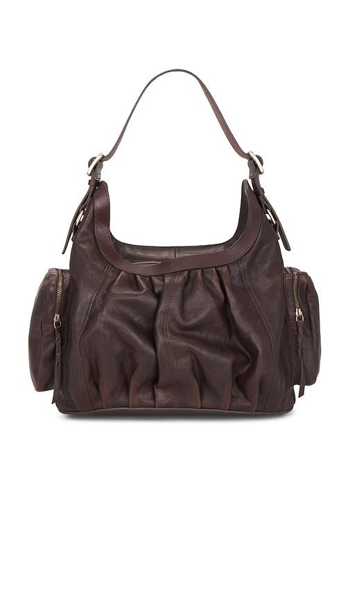 free people x we the free hattie hardware shoulder bag in brown.