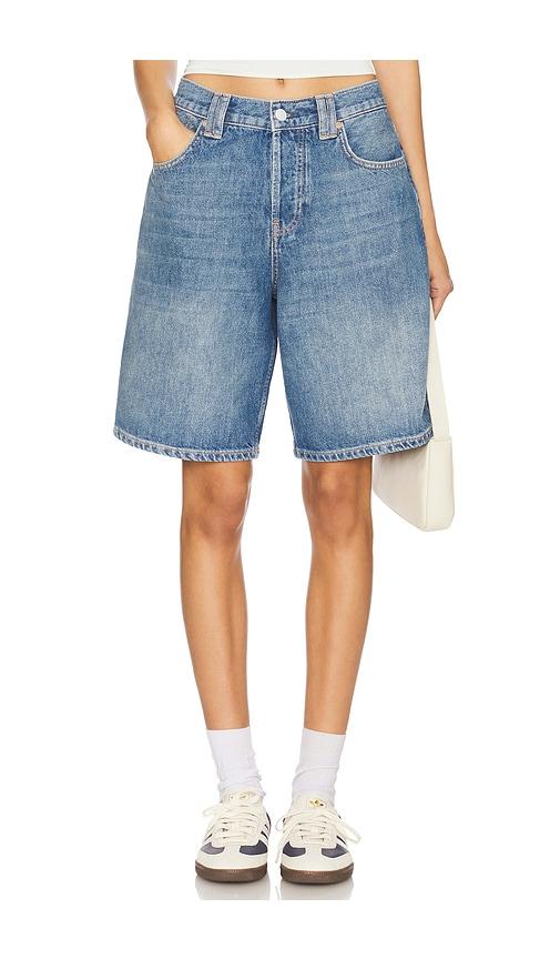 free people x we the free montana short in blue.