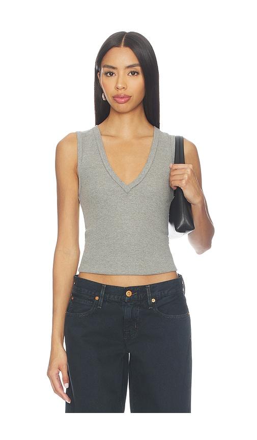 free people x we the free neria tank in grey.