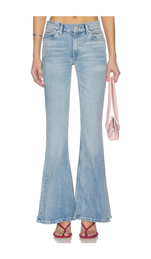 free people x we the free west coast relaxed jean in blue.