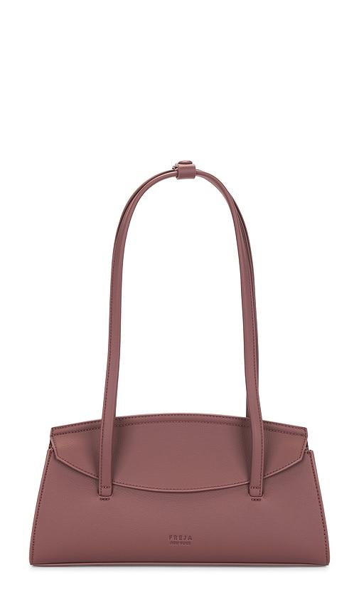 freja new york caroline shoulder bag in brown.