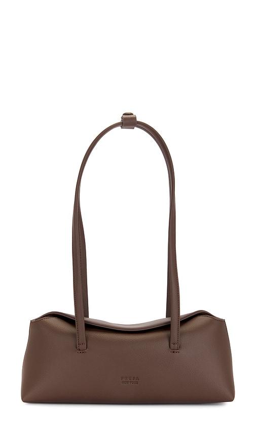 freja new york mini chrystie bag in brown.