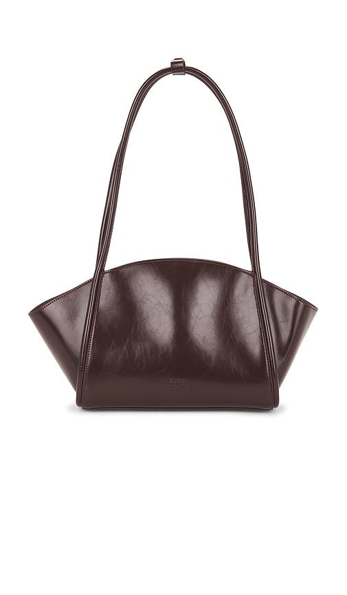 freja new york sylvie shoulder bag in brown.