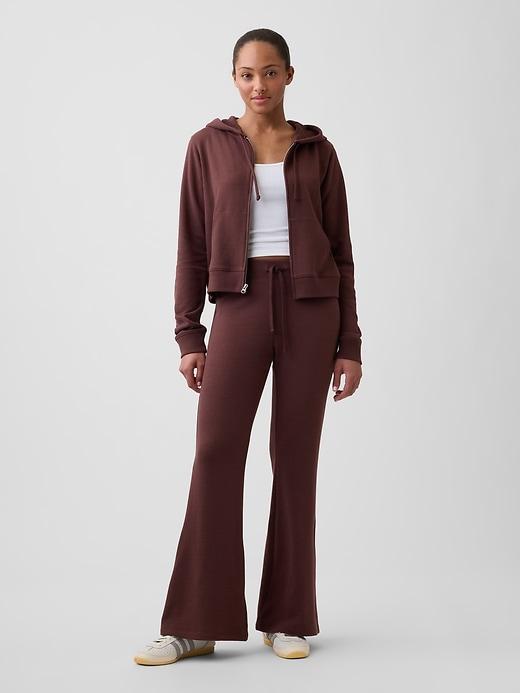 french terry bootcut sweatpants