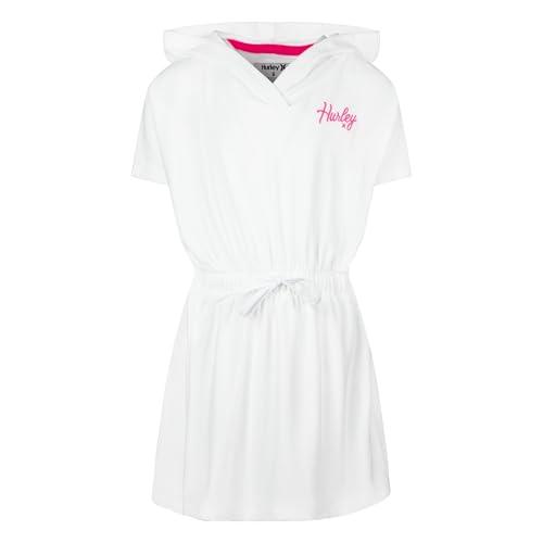 french terry hooded coverup dress