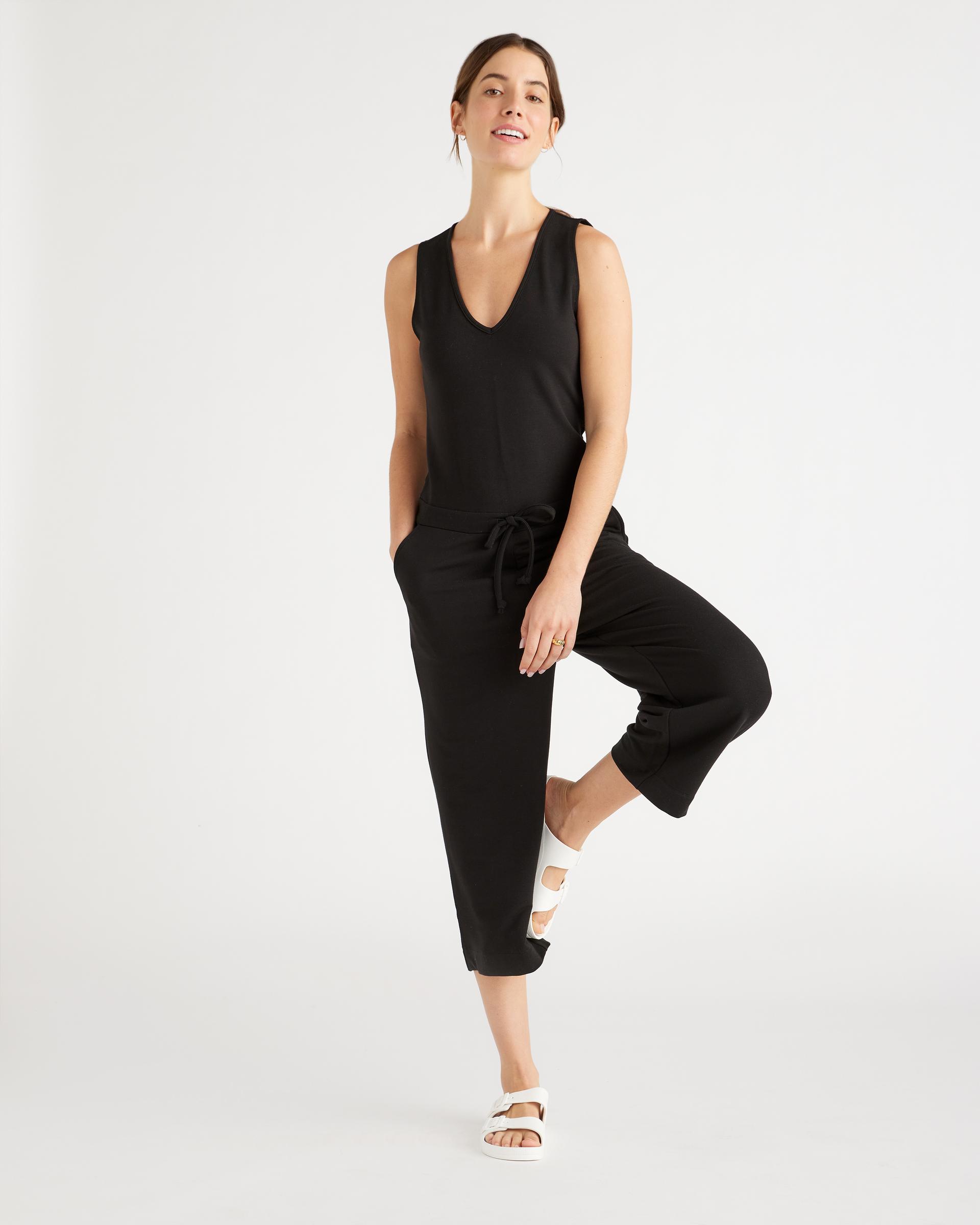 french terry modal jumpsuit