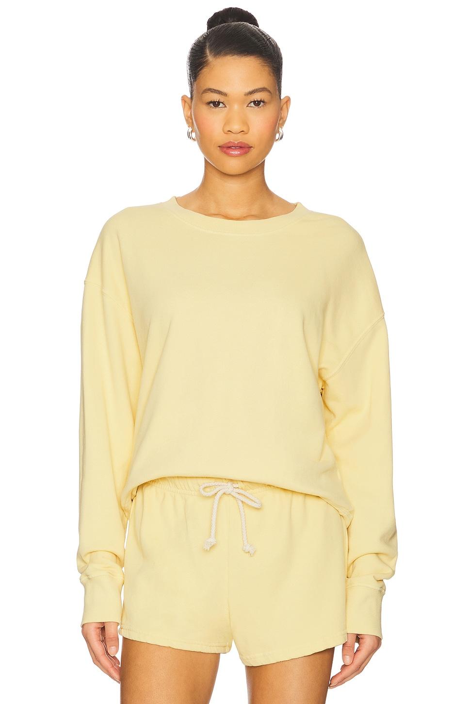 french terry pullover sweatshirt