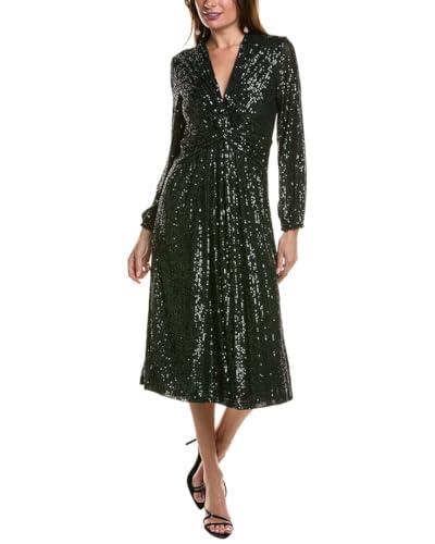 front twist midi with blouson slv