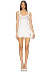frosted chloe mini dress