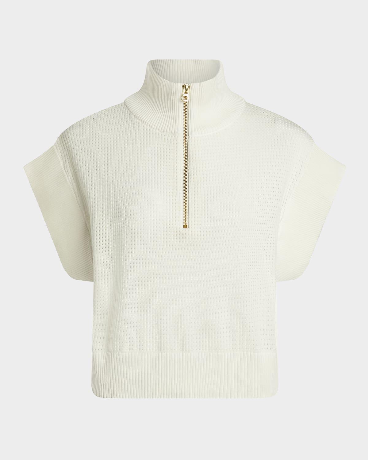 fulton cropped knit top