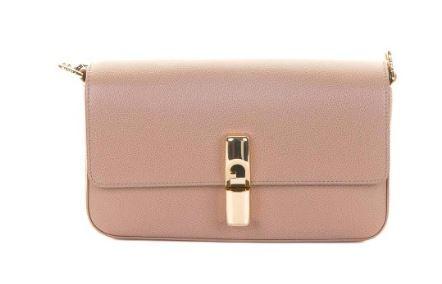 furla bags greige lea poliuretano - women