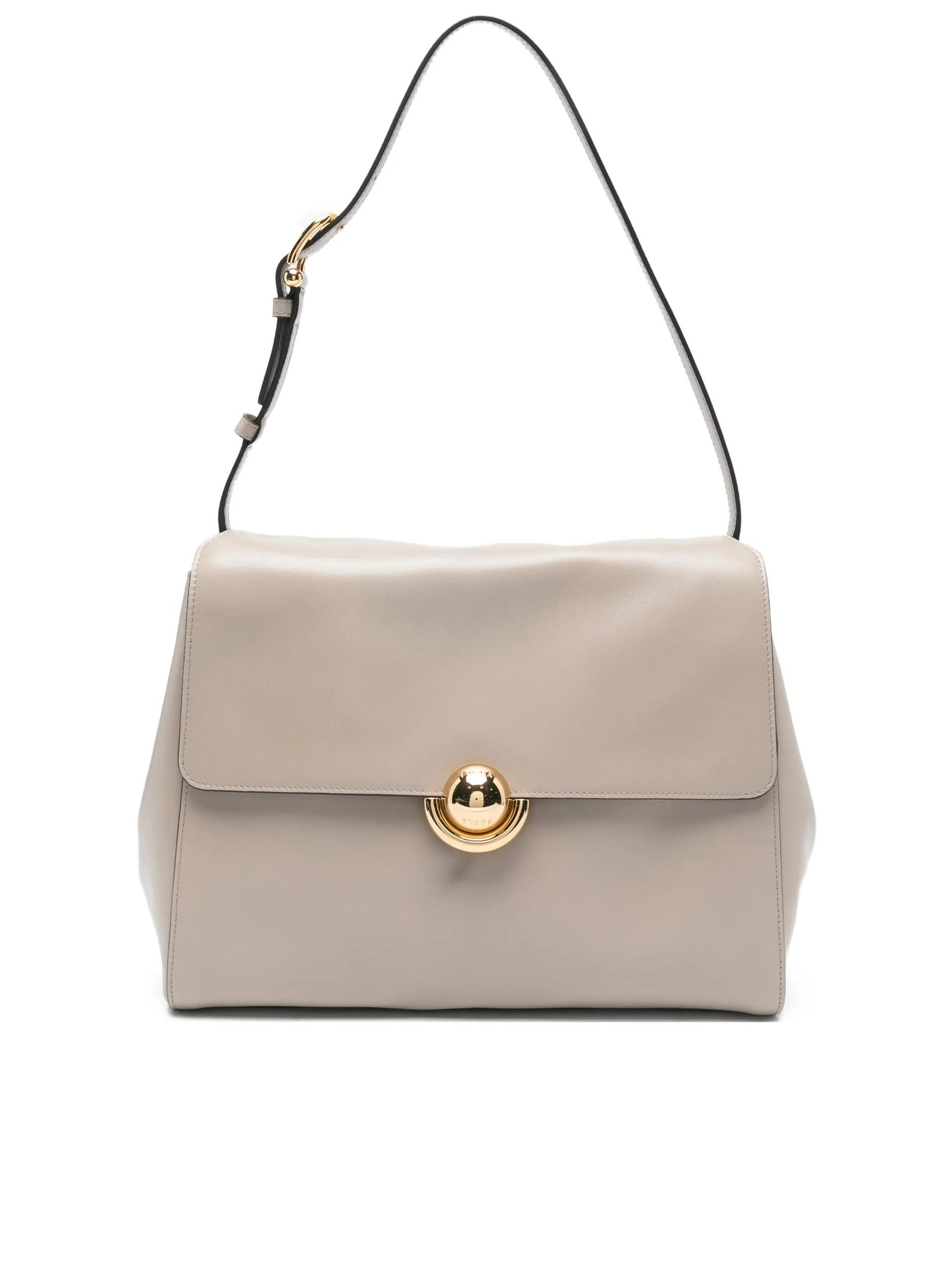 furla domus m nude & neutrals borsa - women