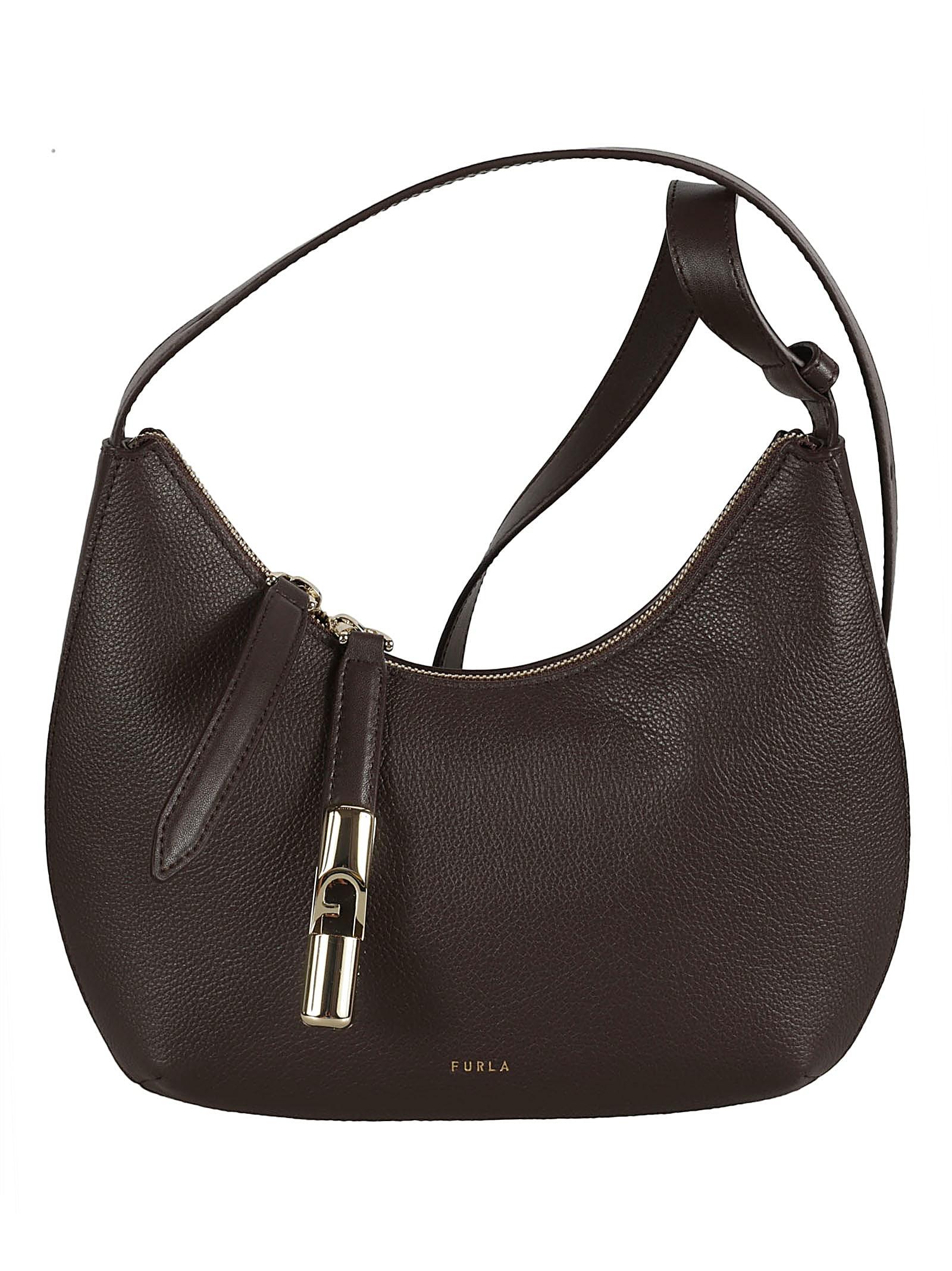 furla dual zip shoulder bag