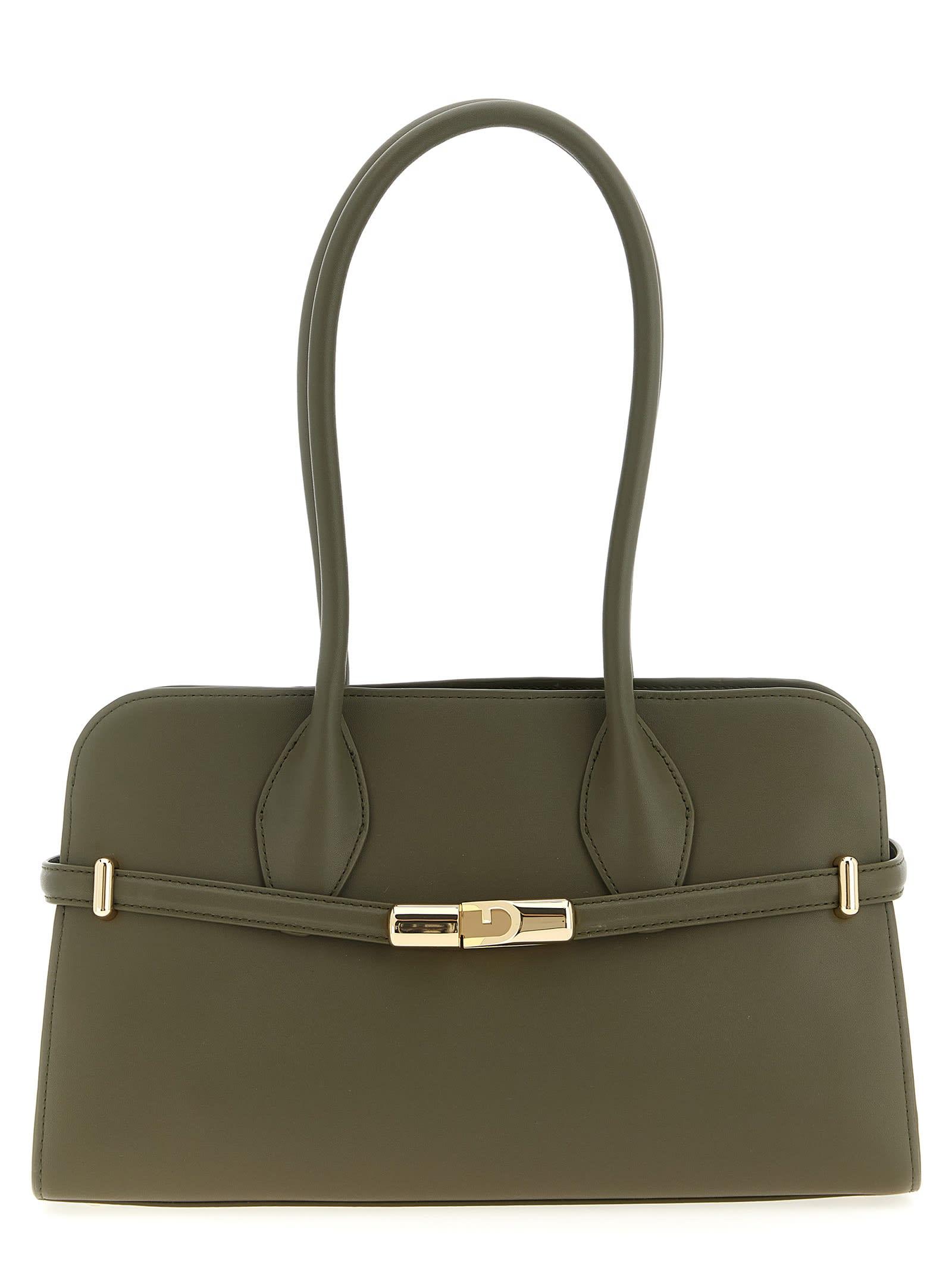 furla goccia dome m shoulder bag