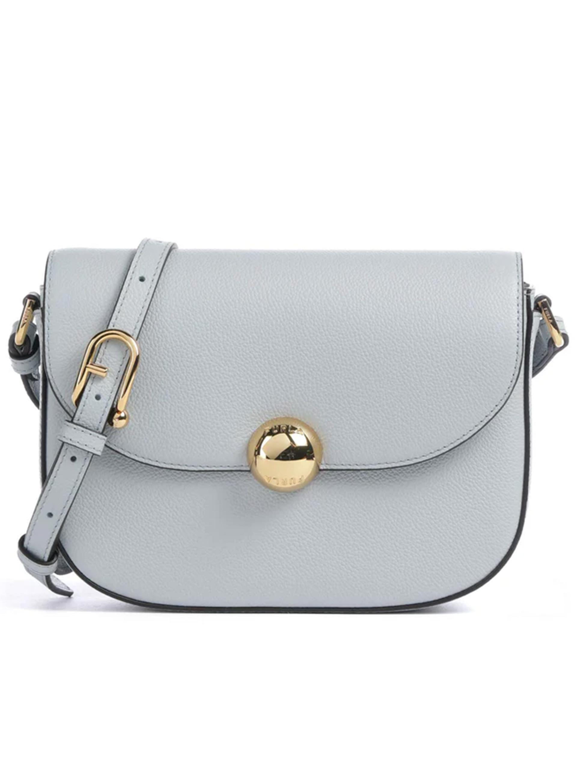 furla moonlight s crossbody blue borsa - women