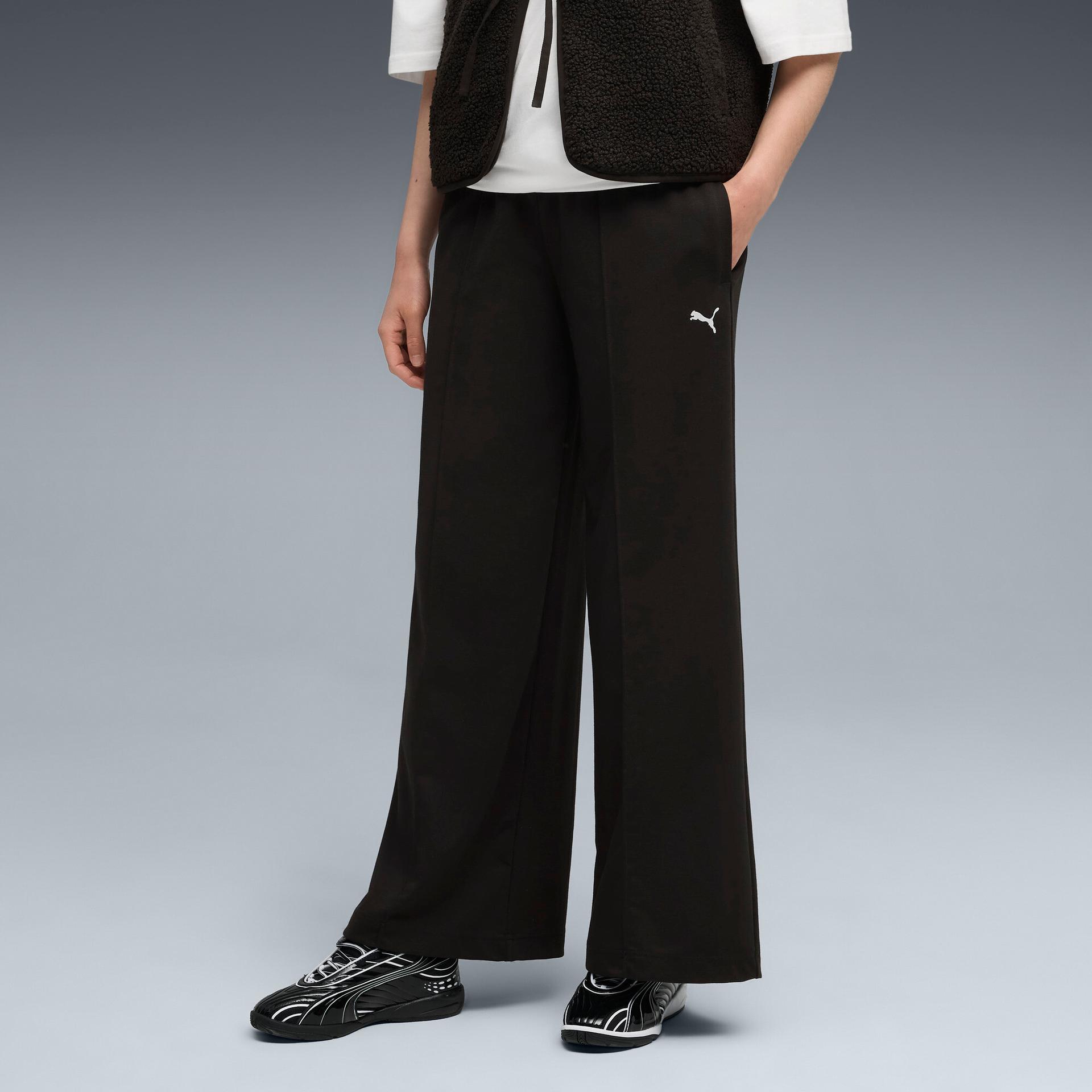 future.puma.archive women's pants in black, size s