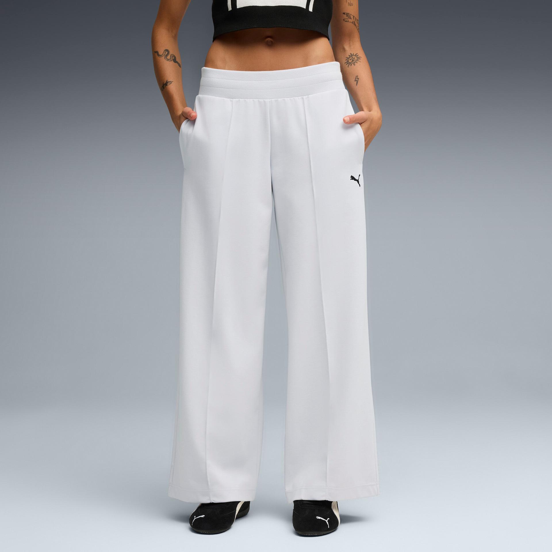 future.puma.archive women's pants in grey, size s
