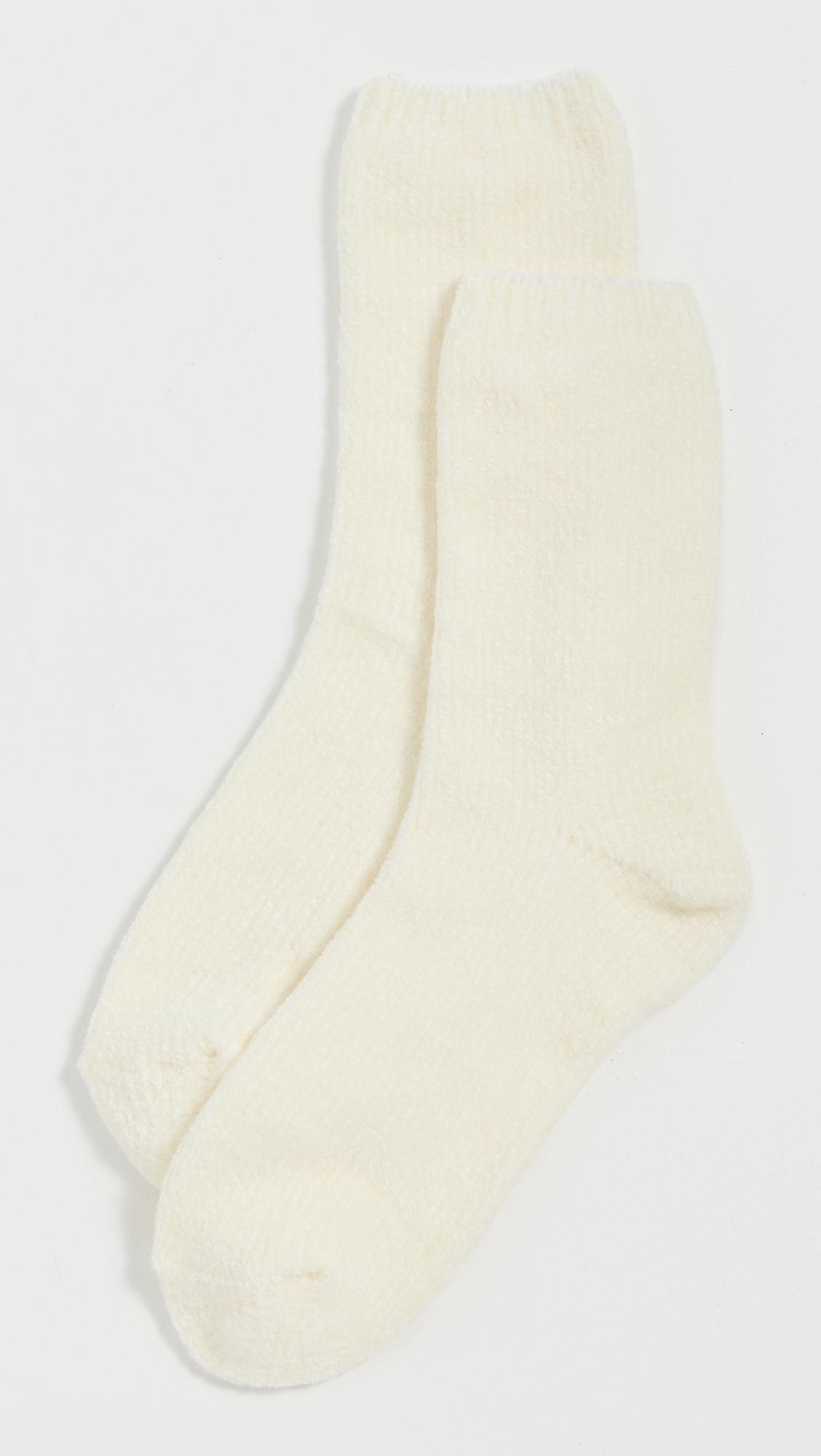 fuzzy crew socks