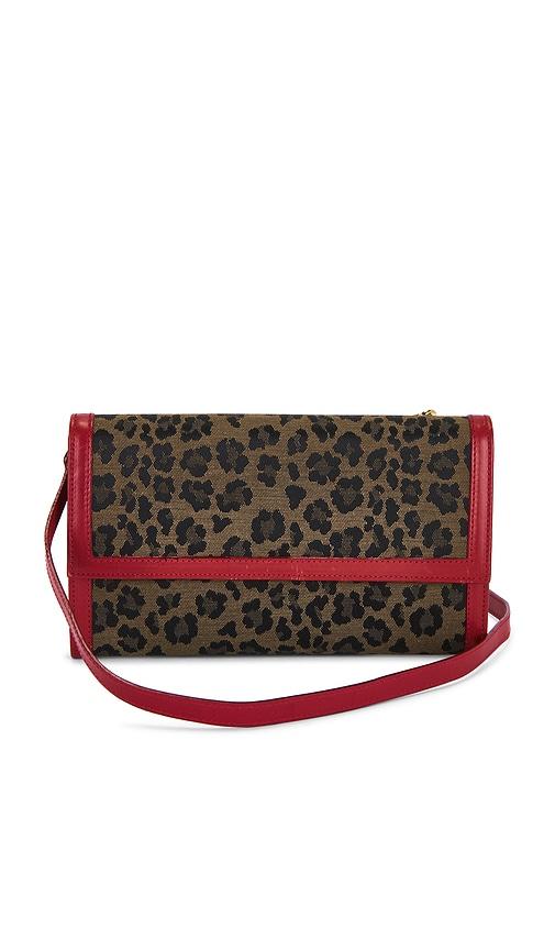 fwrd renew fendi vintage wallet on strap in multi.