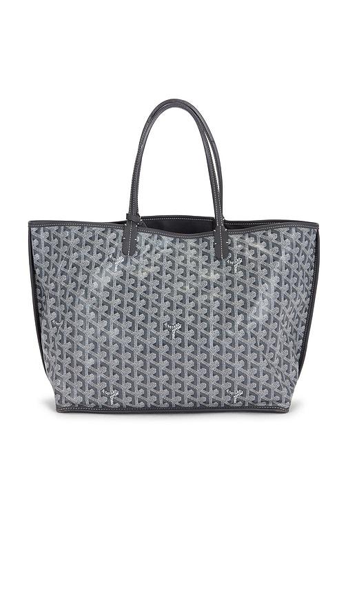 fwrd renew goyard anjou reversible pm tote bag in grey.