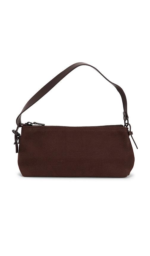fwrd renew gucci pochette shoulder bag in brown.