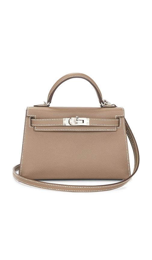 fwrd renew hermes epsom kelly 20 handbag in taupe.