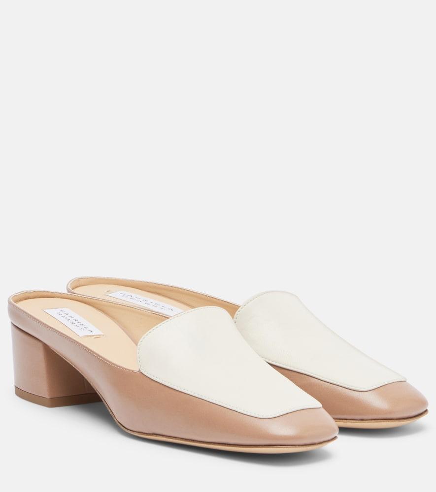 gabriela hearst alena leather slingback pumps