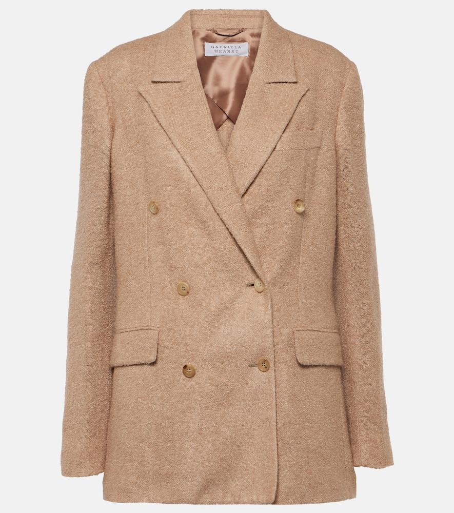 gabriela hearst amergin bouclé gauze jacket