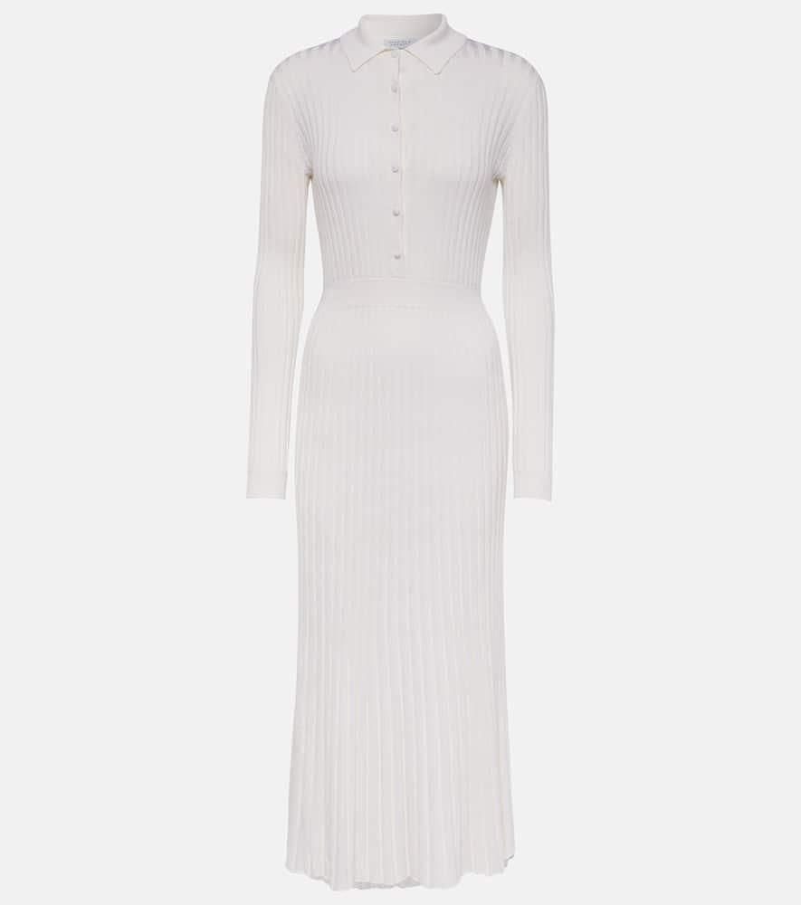 gabriela hearst ardor silk and cashmere maxi dress