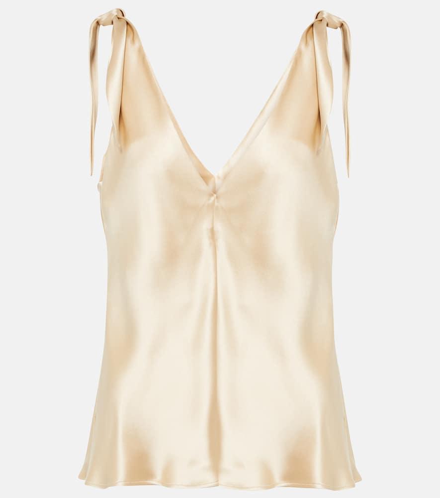 gabriela hearst arrow silk top