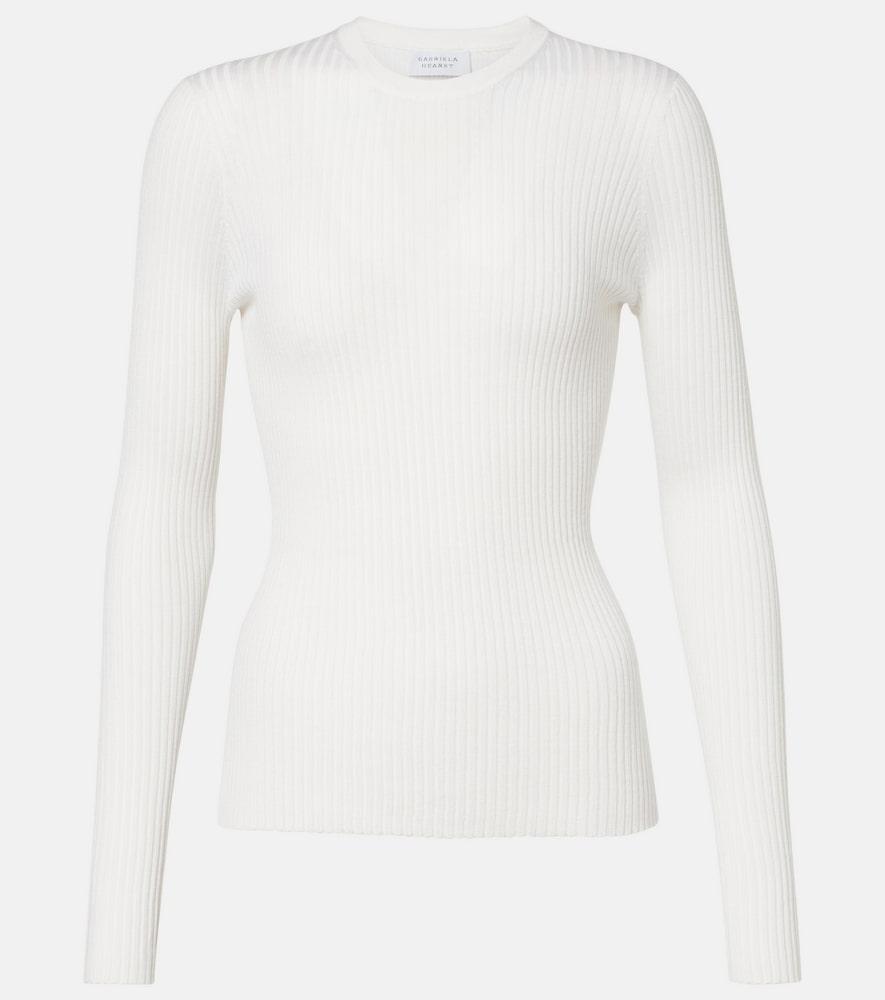 gabriela hearst browning cashmere and silk sweater