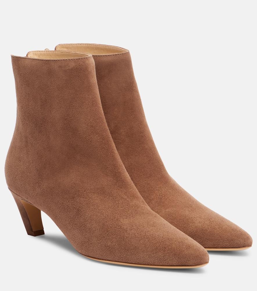 gabriela hearst clayton suede ankle boots