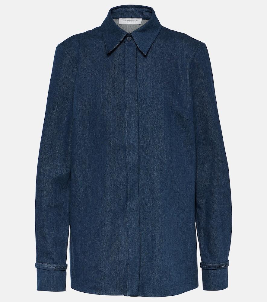 gabriela hearst cruz denim shirt