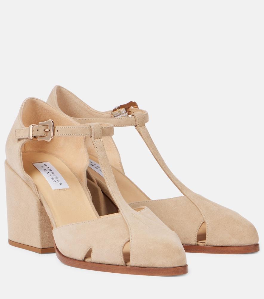 gabriela hearst evita suede sandals