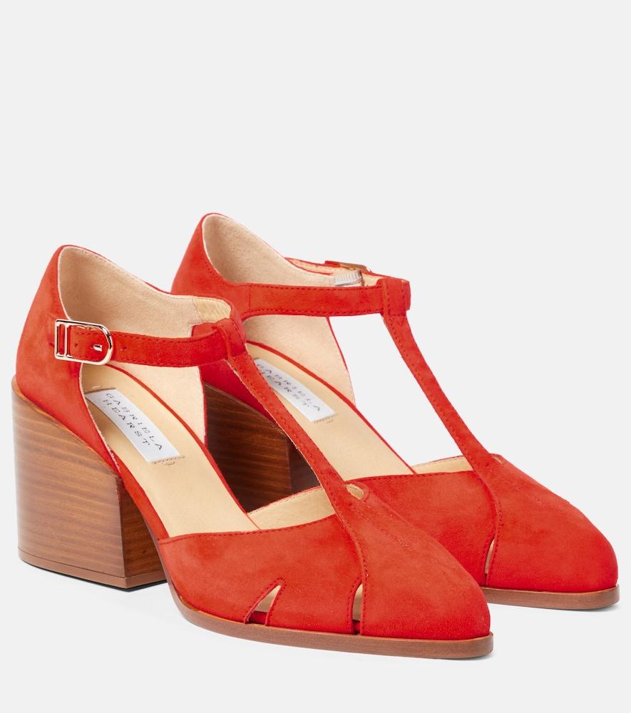 gabriela hearst hawes suede pumps