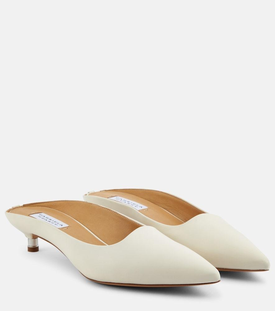 gabriela hearst jean leather mules