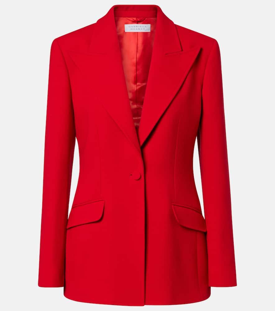 gabriela hearst leiva wool blazer