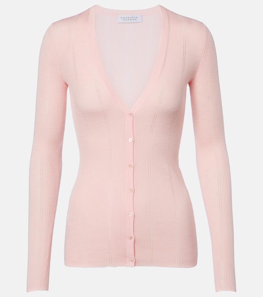 gabriela hearst lillian wool cardigan